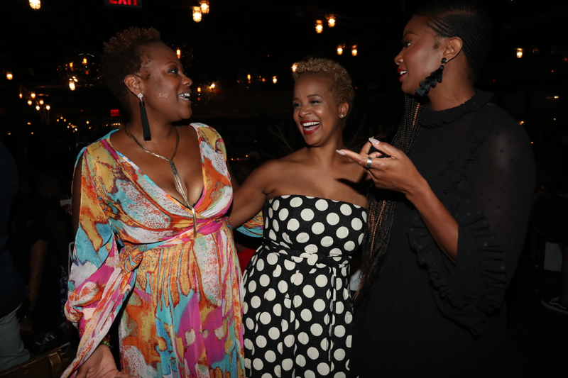 Brandice Daniel (center), CEO and founder of Harlem’s Fashion Row (Johnny Nunez)